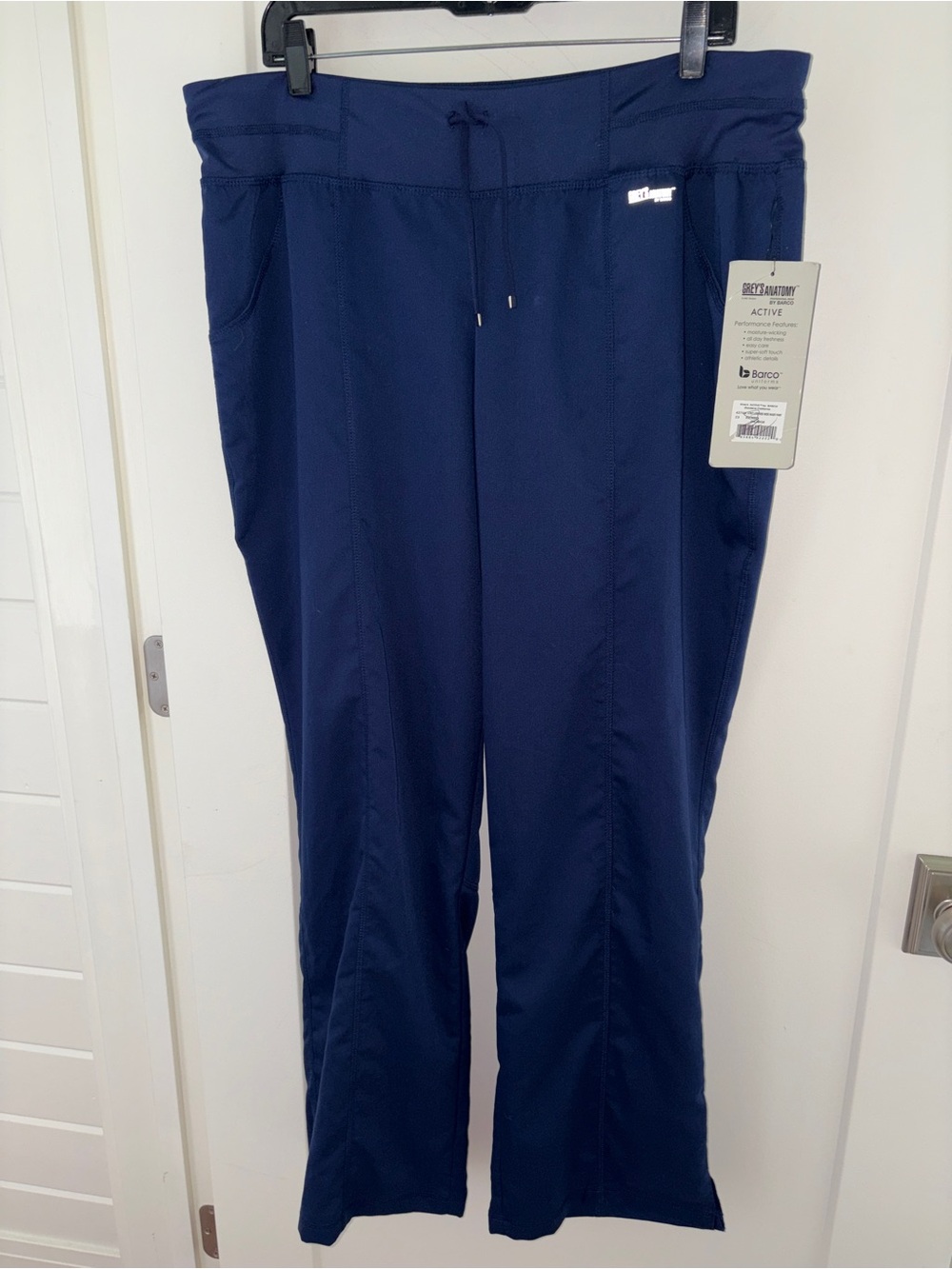 NWT Grey's Anatomy Active low rise wide waist pant sz 2XL 4276X